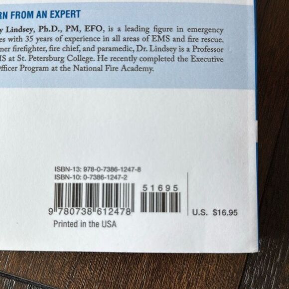 EMT flashcards review book 4th edition test prep Jeffrey Lindsey 400 questions N - Picture 3 of 6